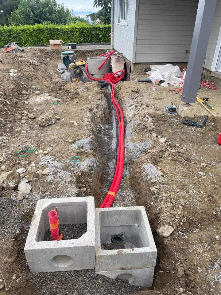 Travaux d'assainissement Thonon-les-Bains