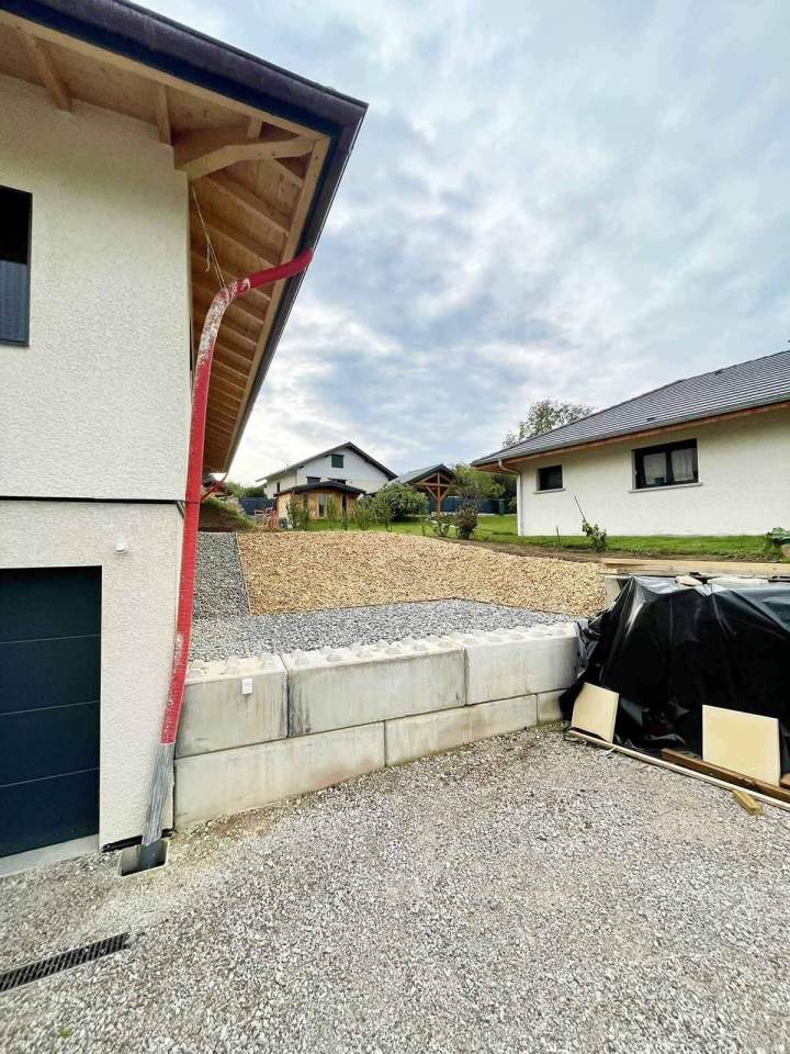 Création mur de soutènement Thonon-les-Bains