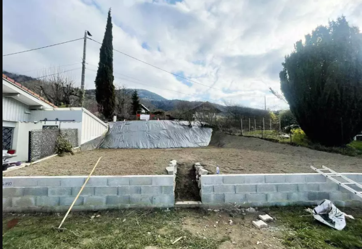 Mur de soutènement, Morzine