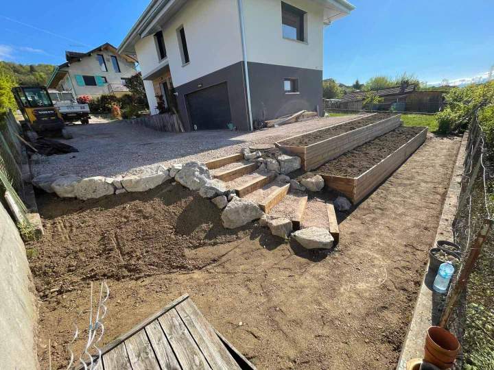 Mur de soutènement sur mesure Thonon les Bains