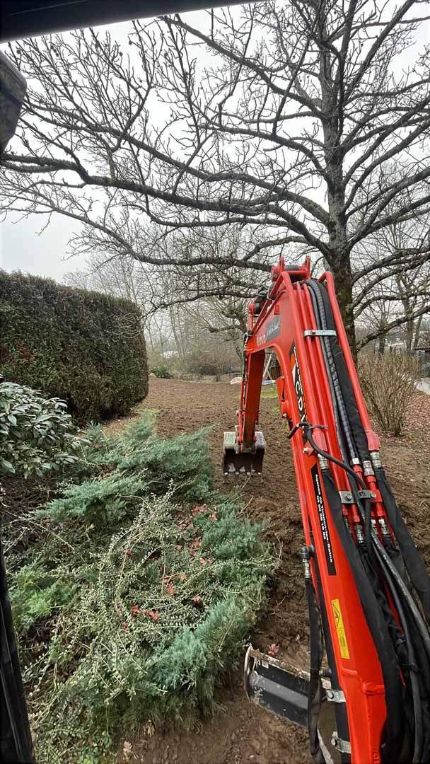 Rénovation de cours Thonon les Bains
