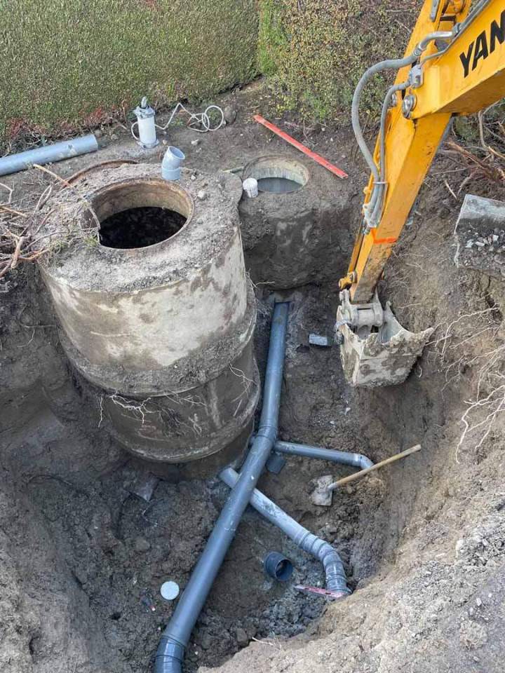 Travaux assainissement collectif Thonon les Bains