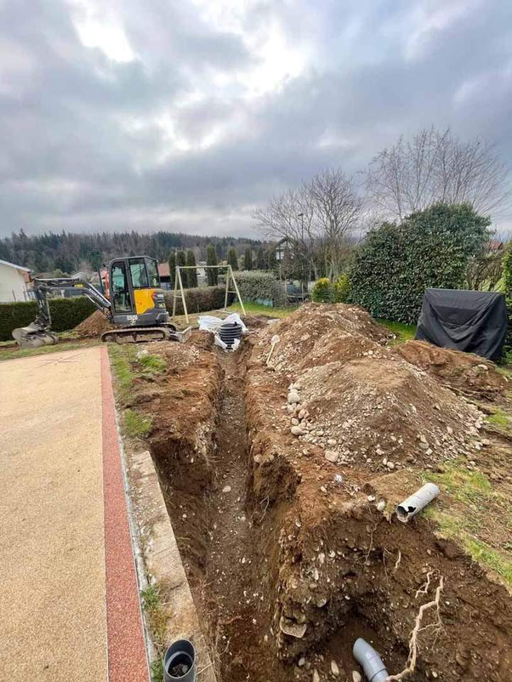Travaux assainissement domestique Thonon les Bains