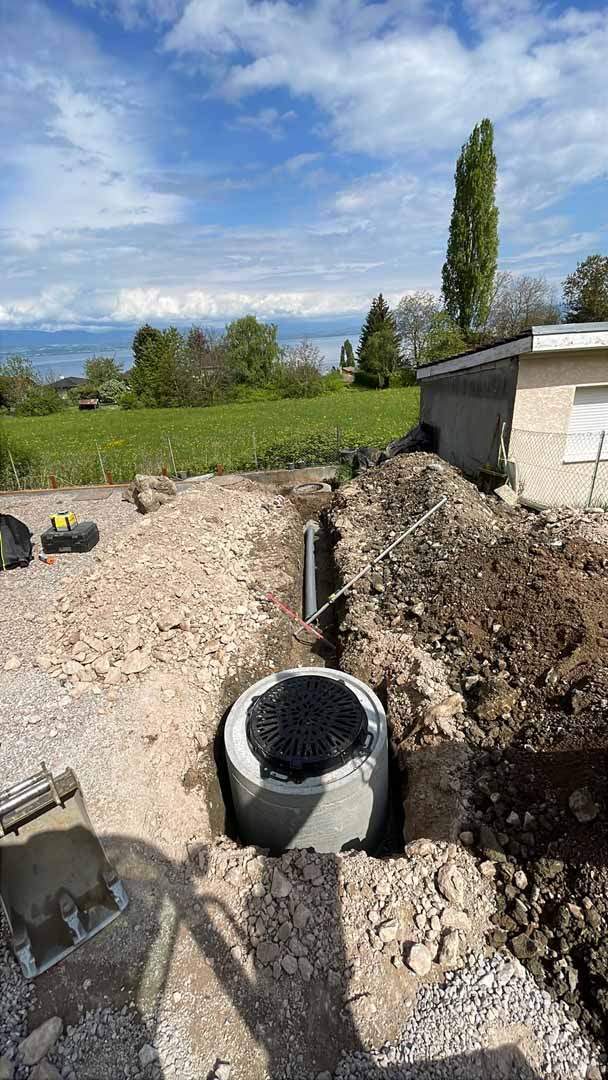 Travaux assainissement durable Thonon les Bains