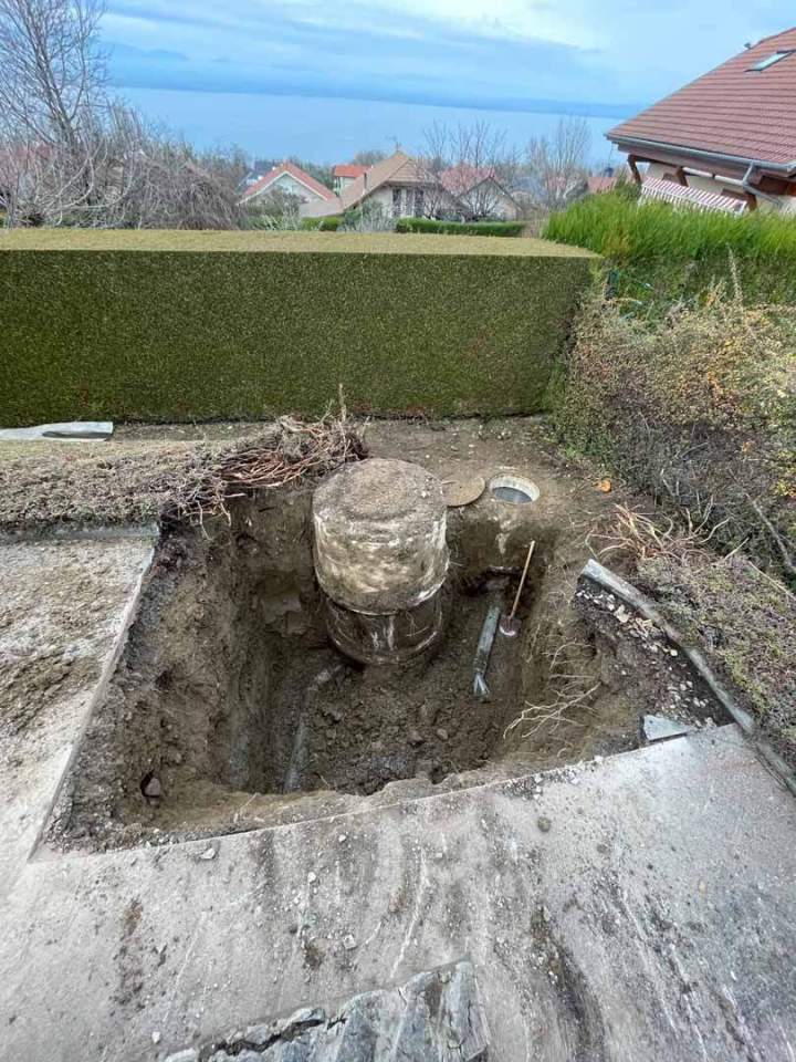 Travaux assainissement individuel Thonon les Bains