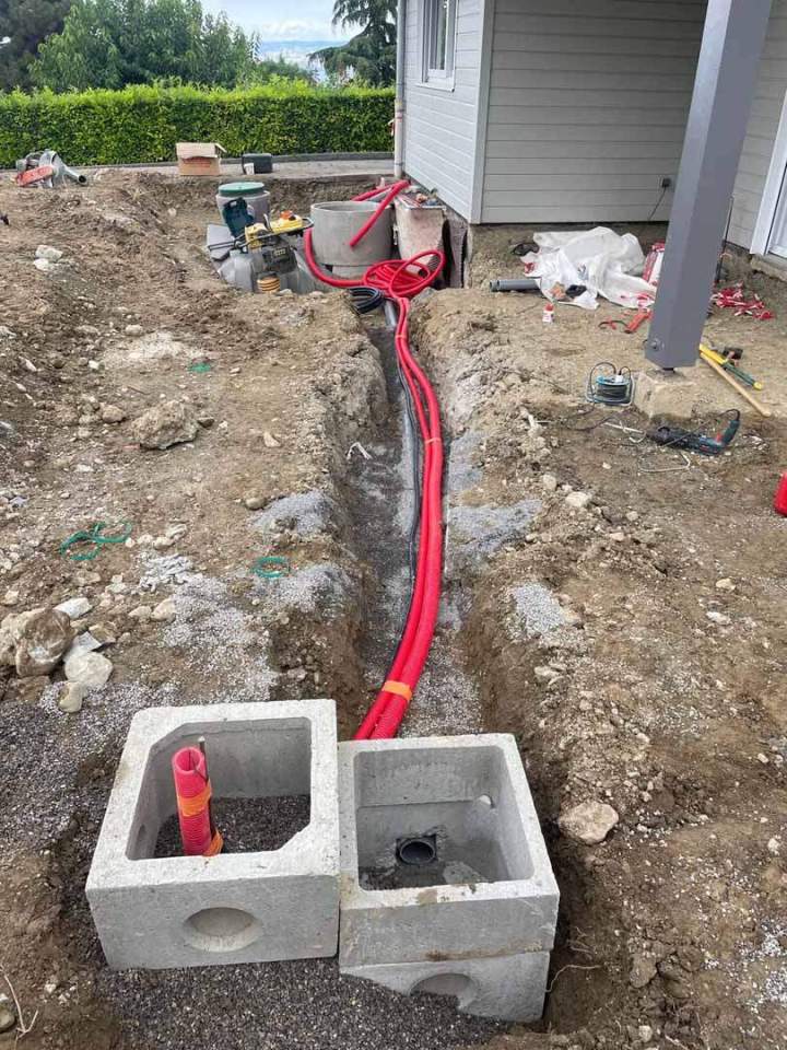 Travaux assainissement pour entreprise Thonon les Bains