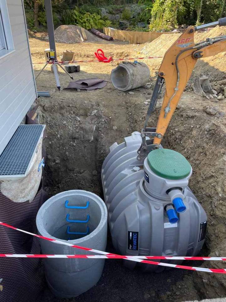 Travaux pompe de relevage Thonon les Bains